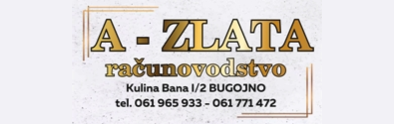 A-ZLATA RAČUNOVODSTVO Bugojno